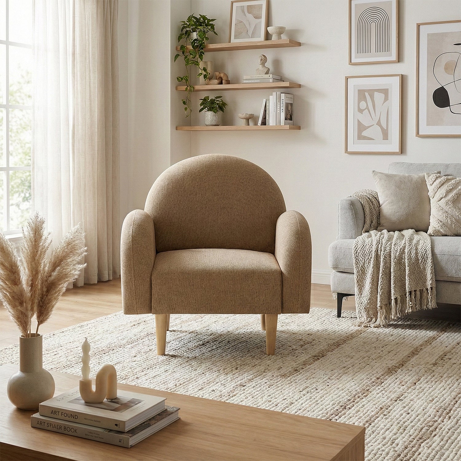 Poltrona Gerona Chenille Terra