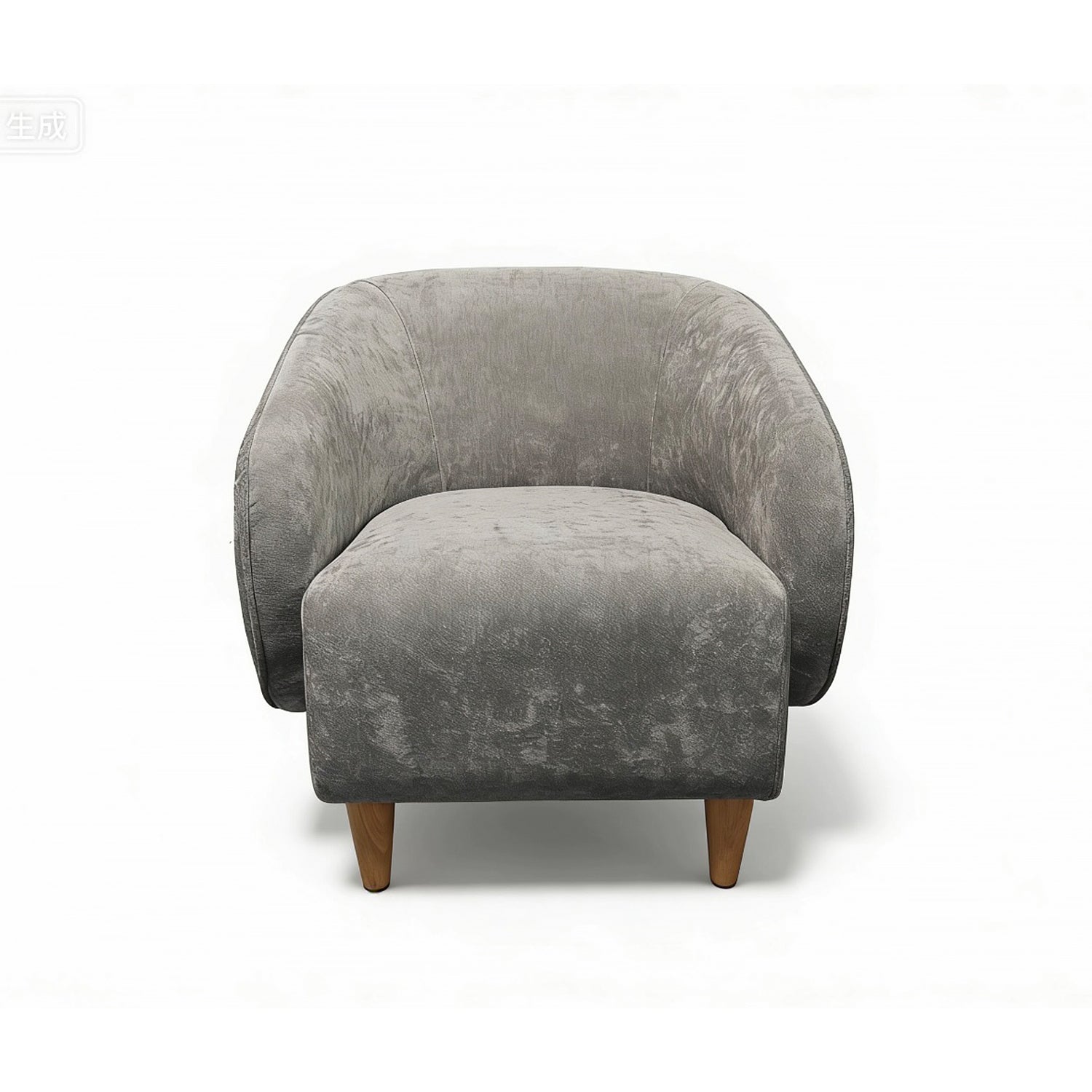 Butaca Carol Chenille Gris