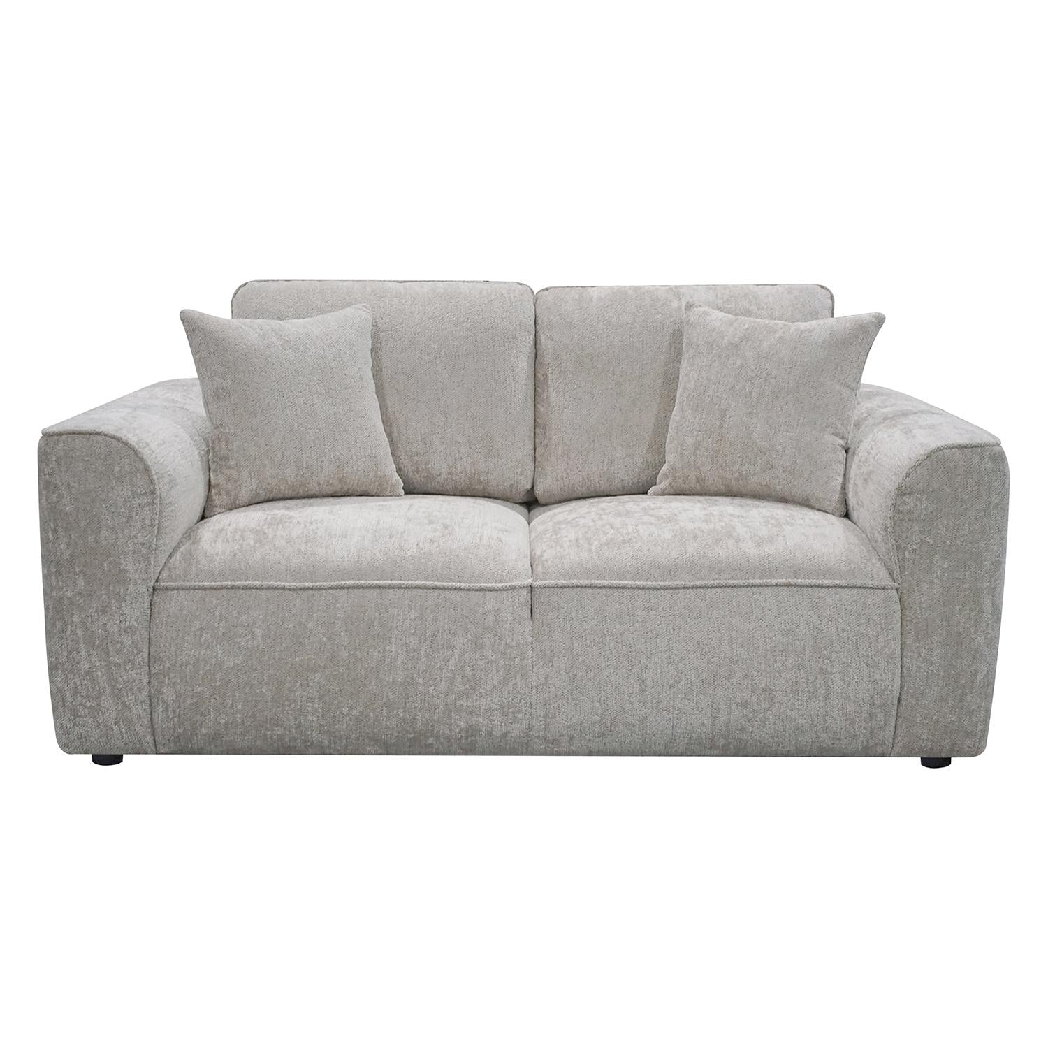 Sofá 2 Puestos Baxter Chenille Beige