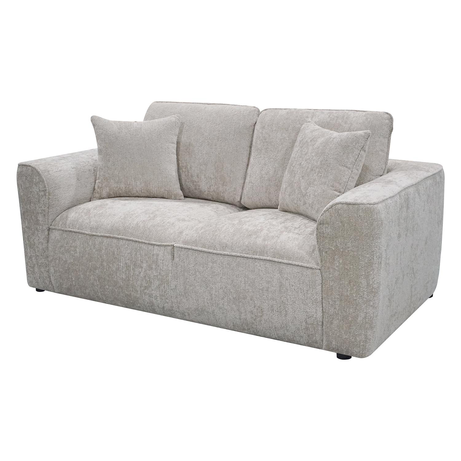 Sofá 2 Puestos Baxter Chenille Beige