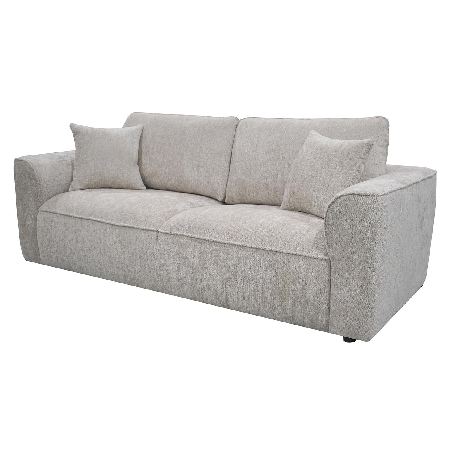 Sofá 3 Puestos Baxter Chenille Beige