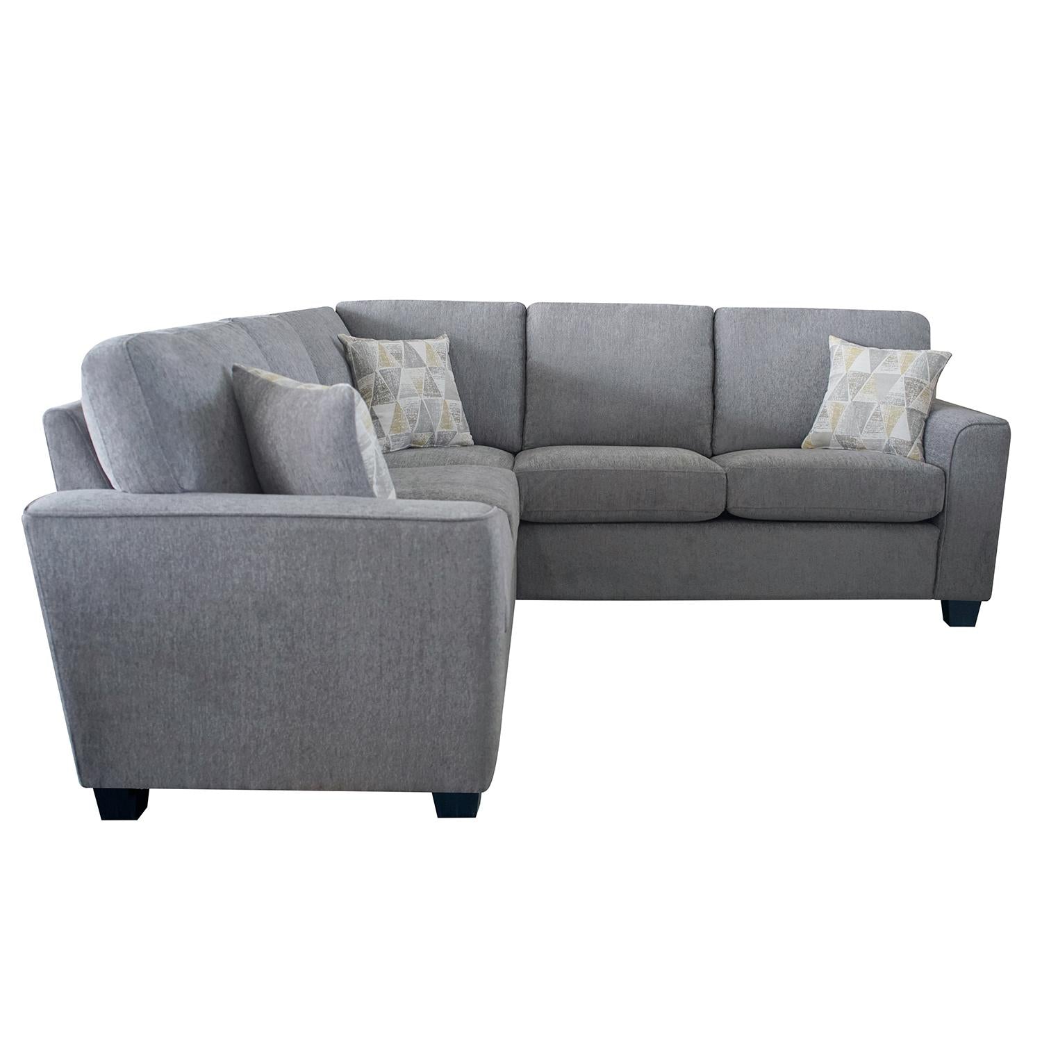Sala Rinconera Franz Chenille Gris