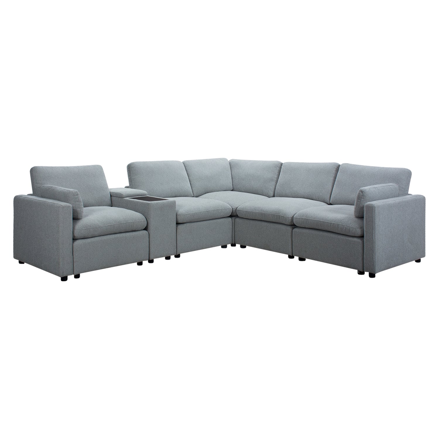 Sala Funcional Filipo Chenille Beige