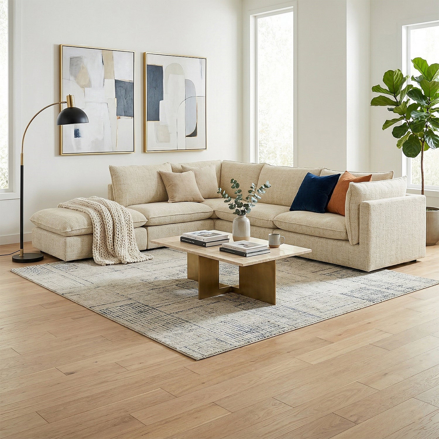 Sala Funcional Ian Lino Beige