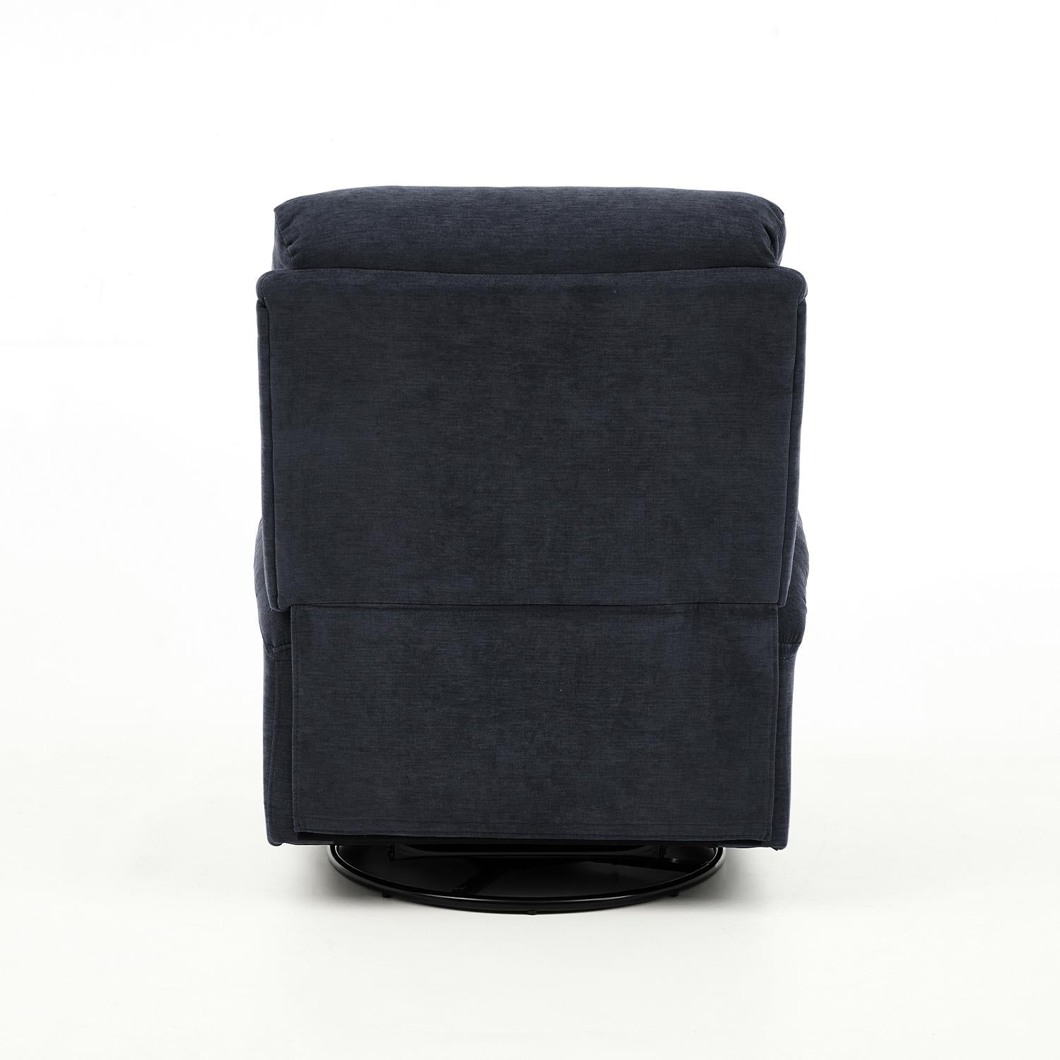 Silla Reclinable Berin Chenille Plomo