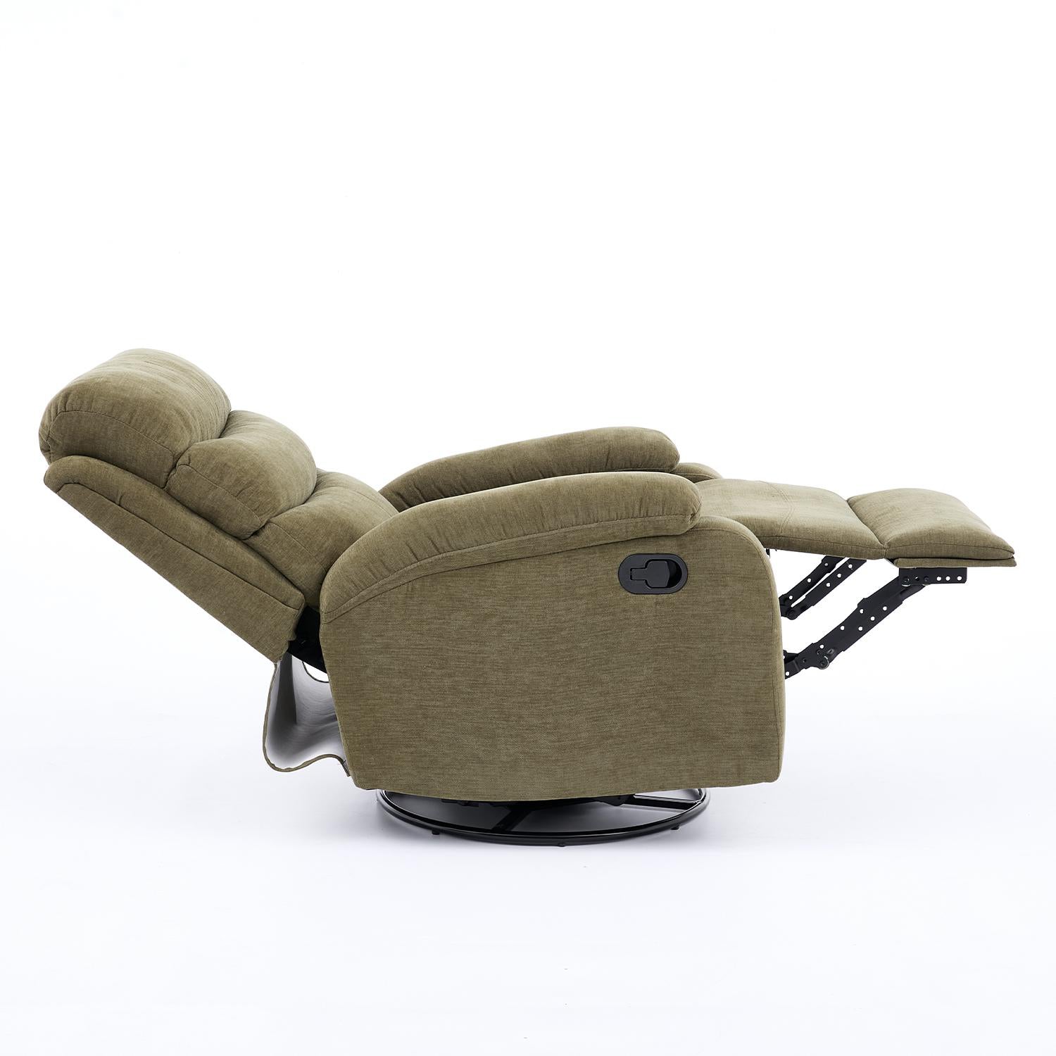 Sillón Reclinable Berin Chenille Beige