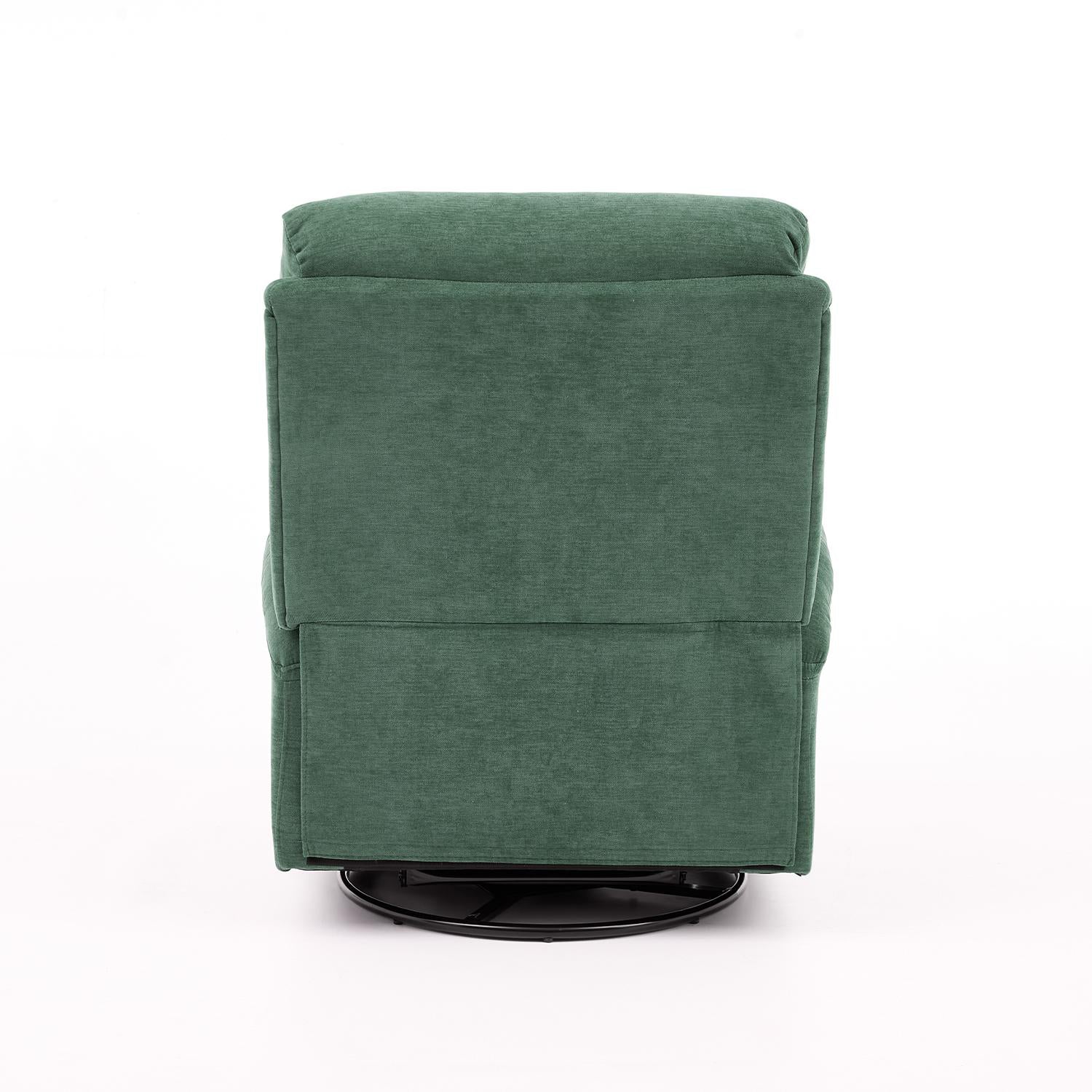 Silla Reclinable Berin Chenille Verde