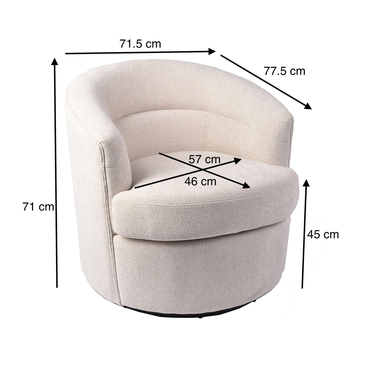 Butaca Sherin Beige
