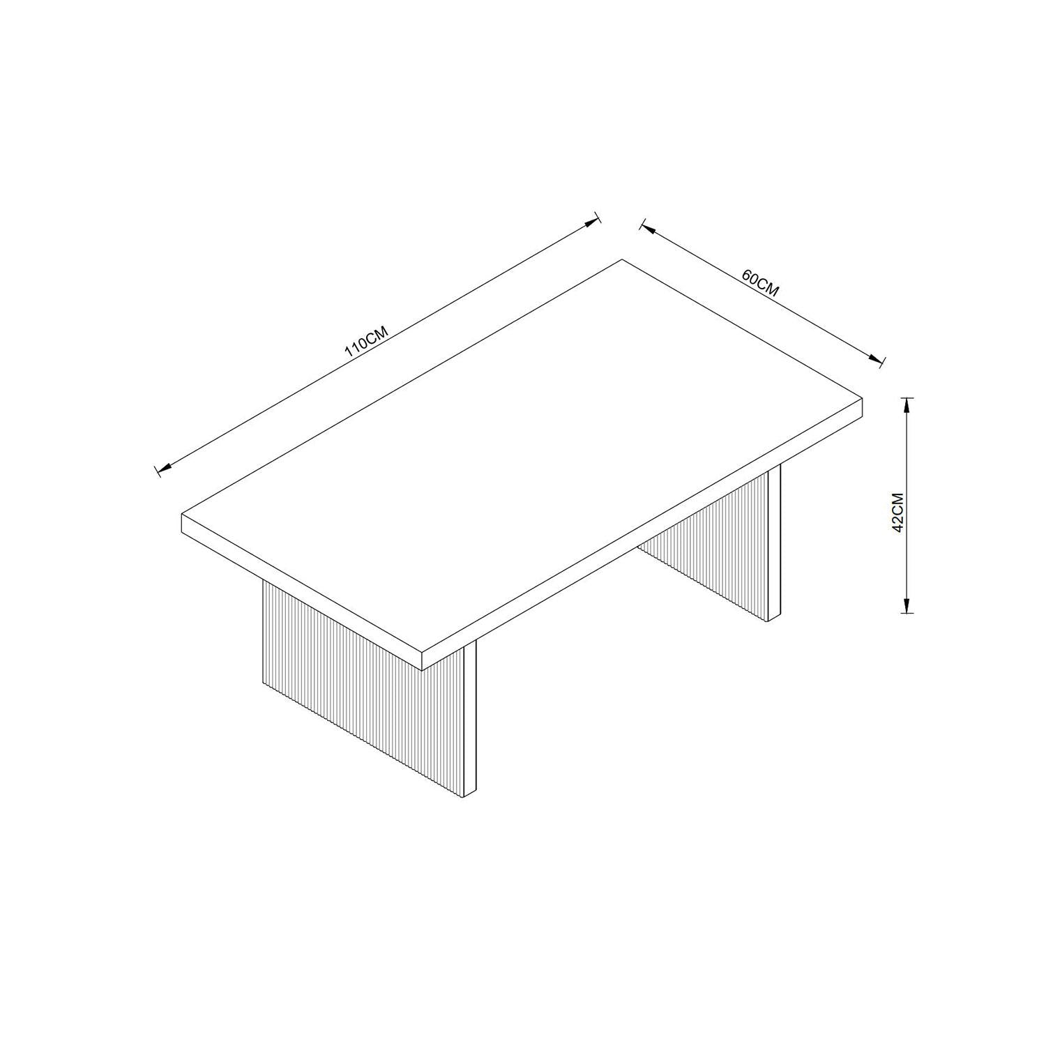 Mesa De Centro Soho Natural Premium