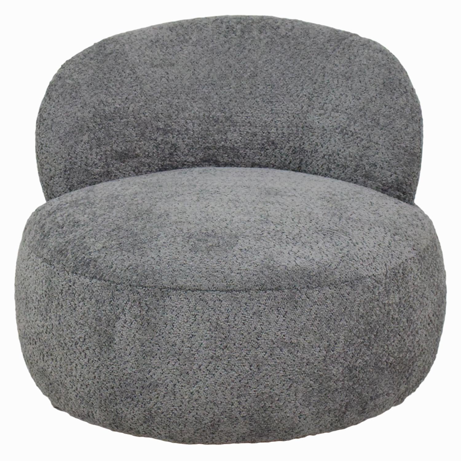 Butaca Zion Chenille Gris Plomo