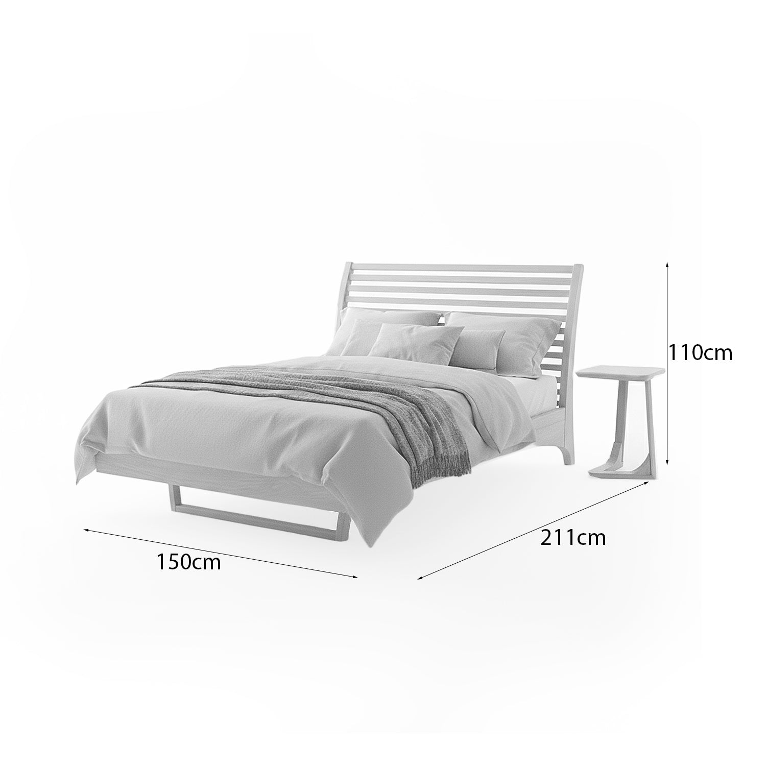 Cama Queen Bento Natural