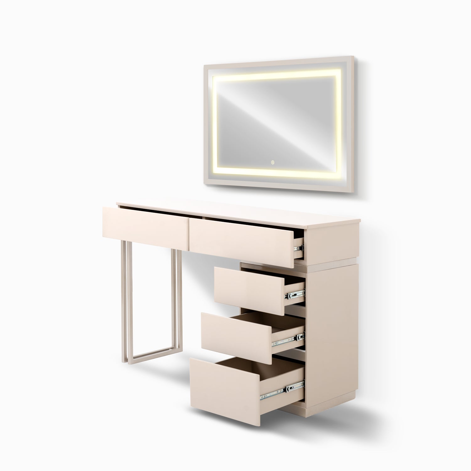 Tocador Harrison Latte Led.