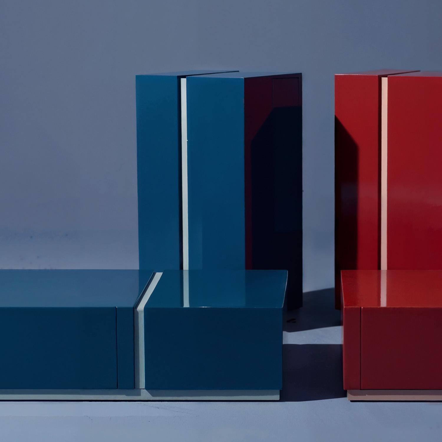 Mesa Auxiliar Lizzi Azul, Cielo