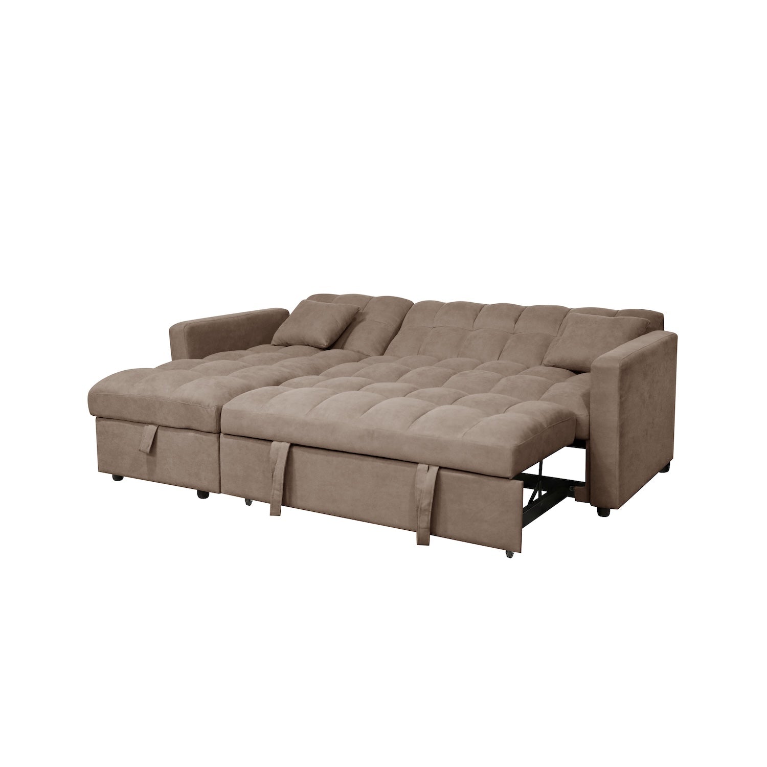 Sala Cama Lenon Microfibra Café