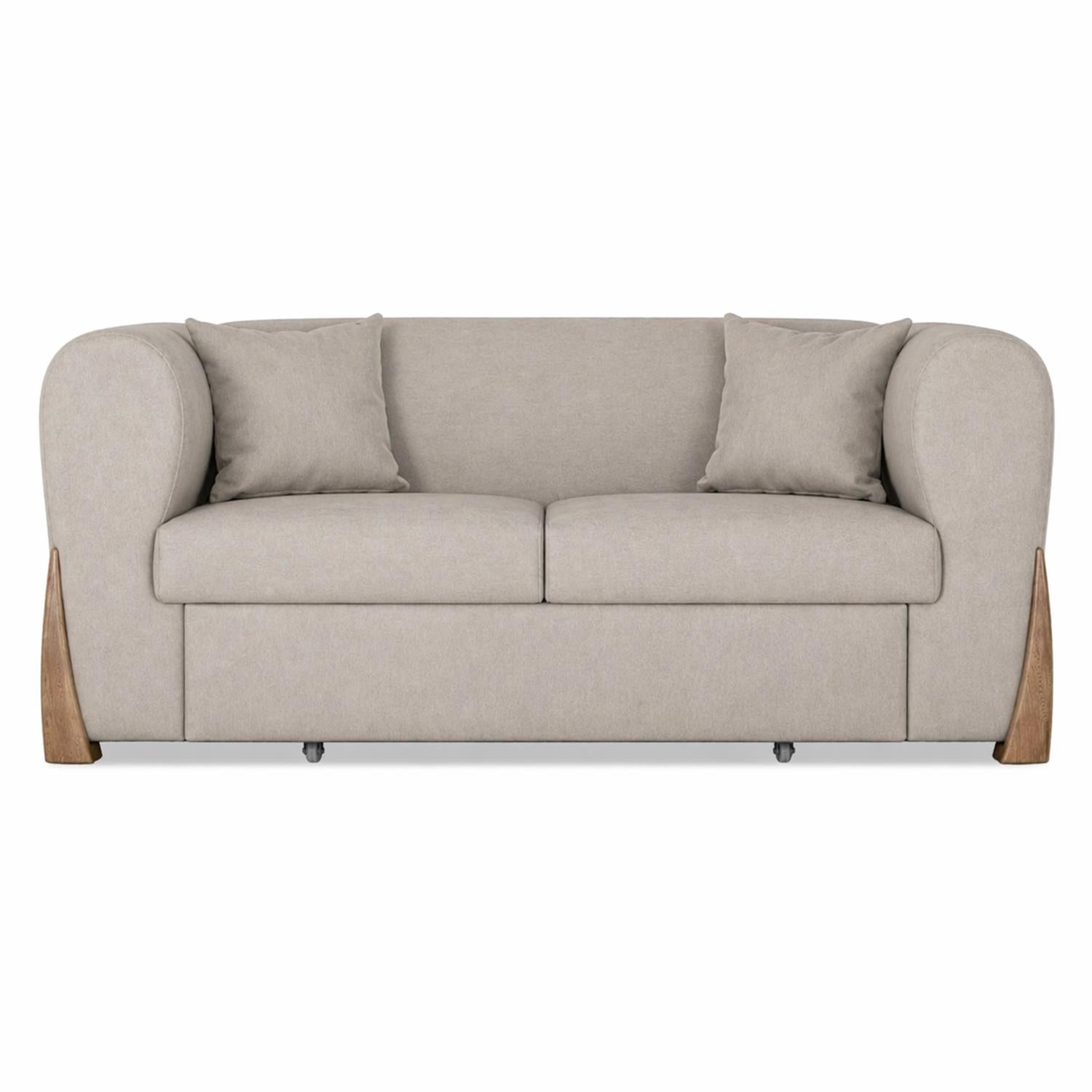 Sofá Cama Bell Impetu Beige, Natural