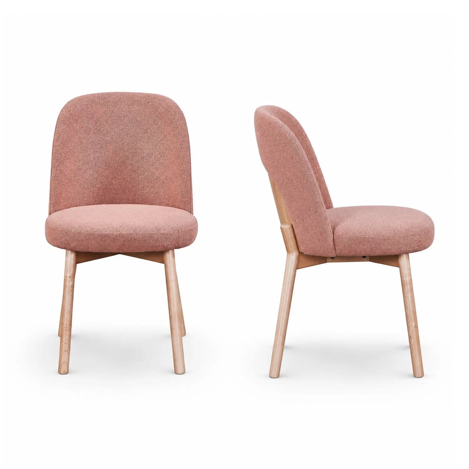 2 Sillas de Comedor Elah Lino Terracota