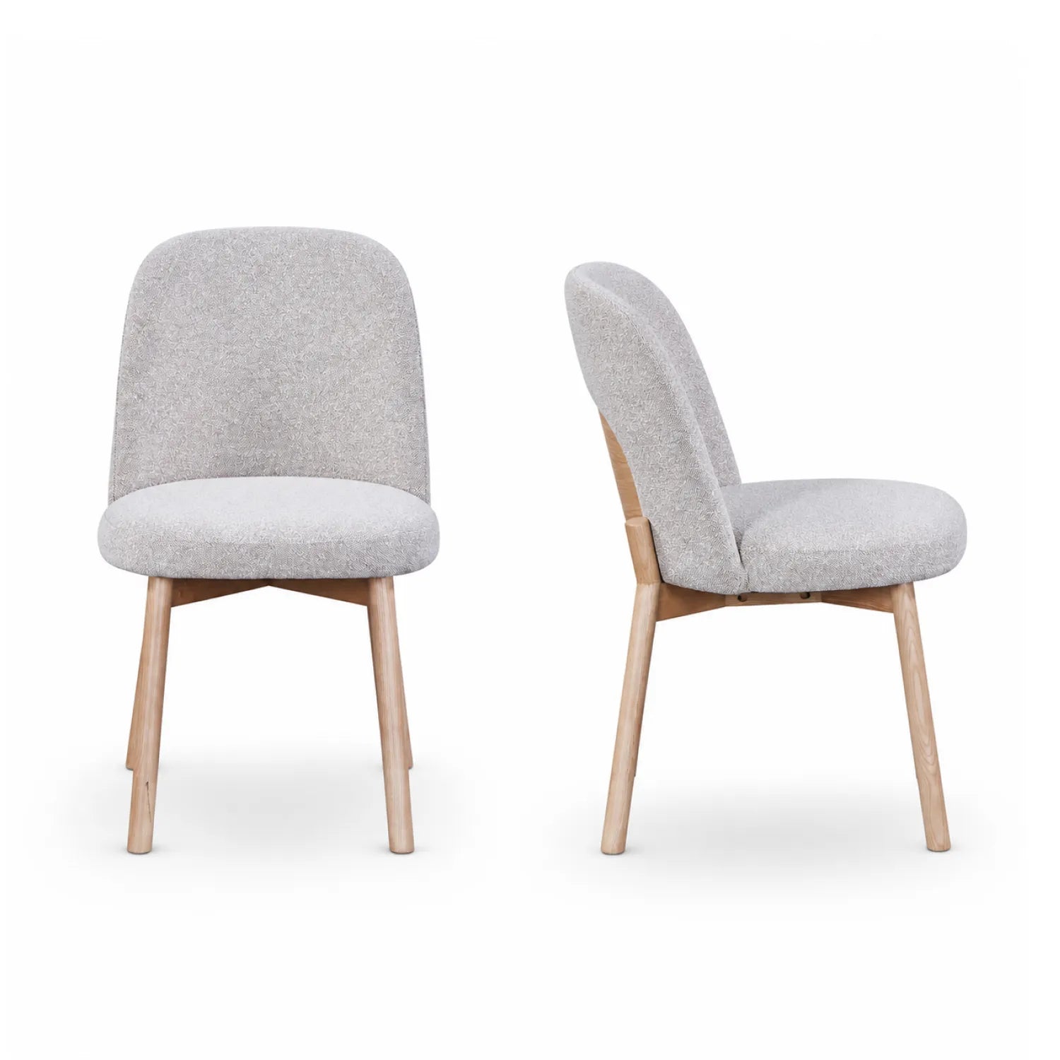 2 Sillas de Comedor Elah Lino Beige