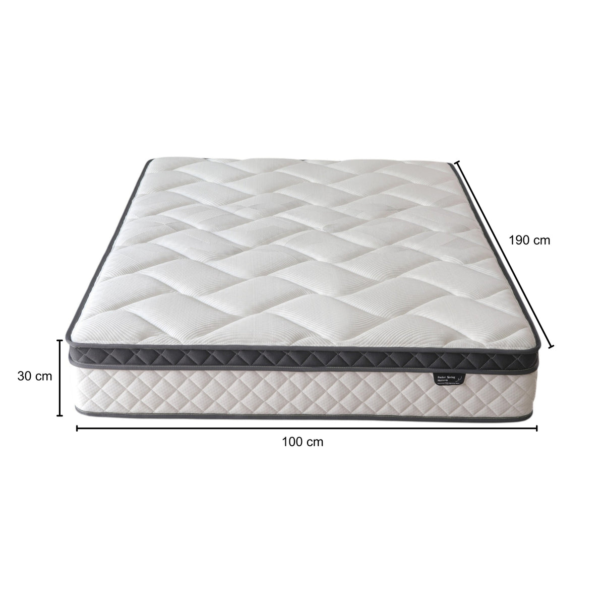 Colchón Twin 100X190X30 Trento