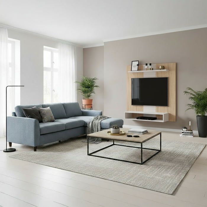 Combo Rinconera Reni + Panel De Tv Nixi