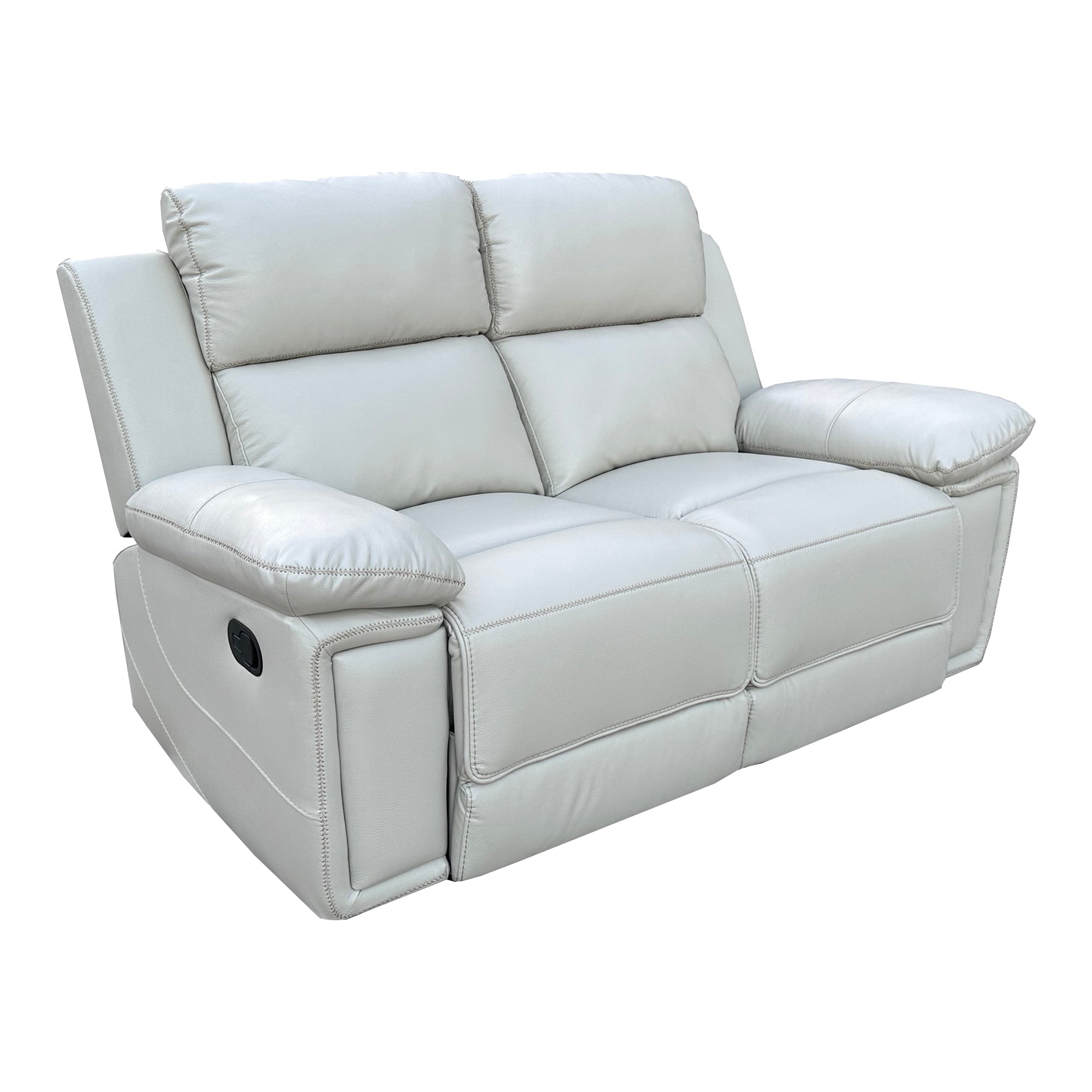 Sofá Reclinable 2 Ptos Arezzo Beige