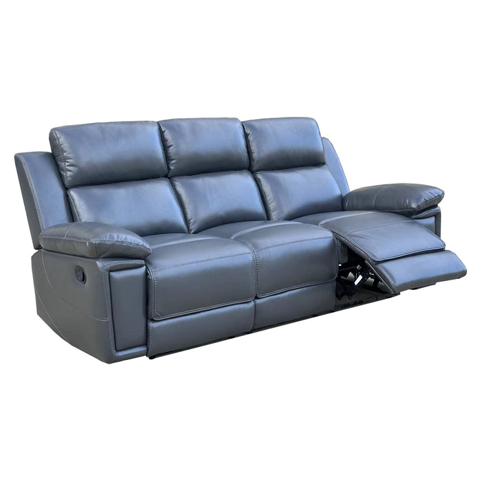 Sofá Reclinable 3 Ptos Arezzo Gris