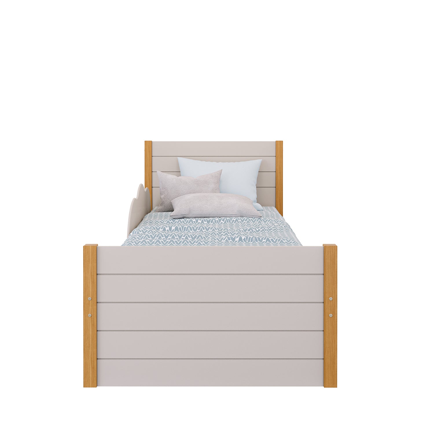 Cama Auxiliar Dúplex Gerry Natural, Off White