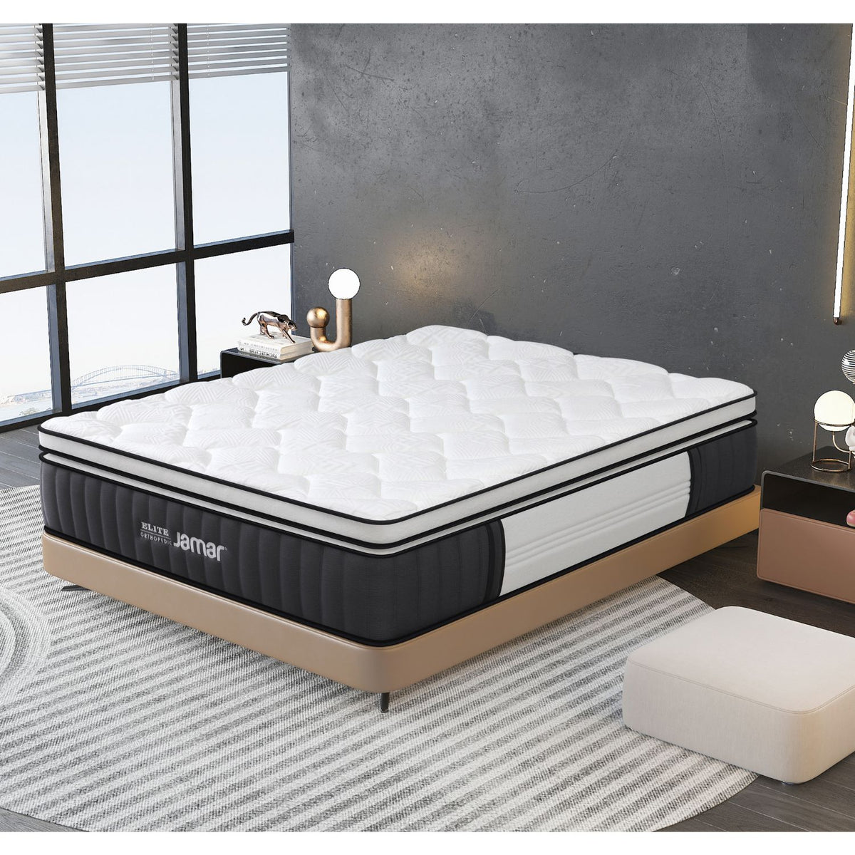 Colchon King 193X203X35 Elite