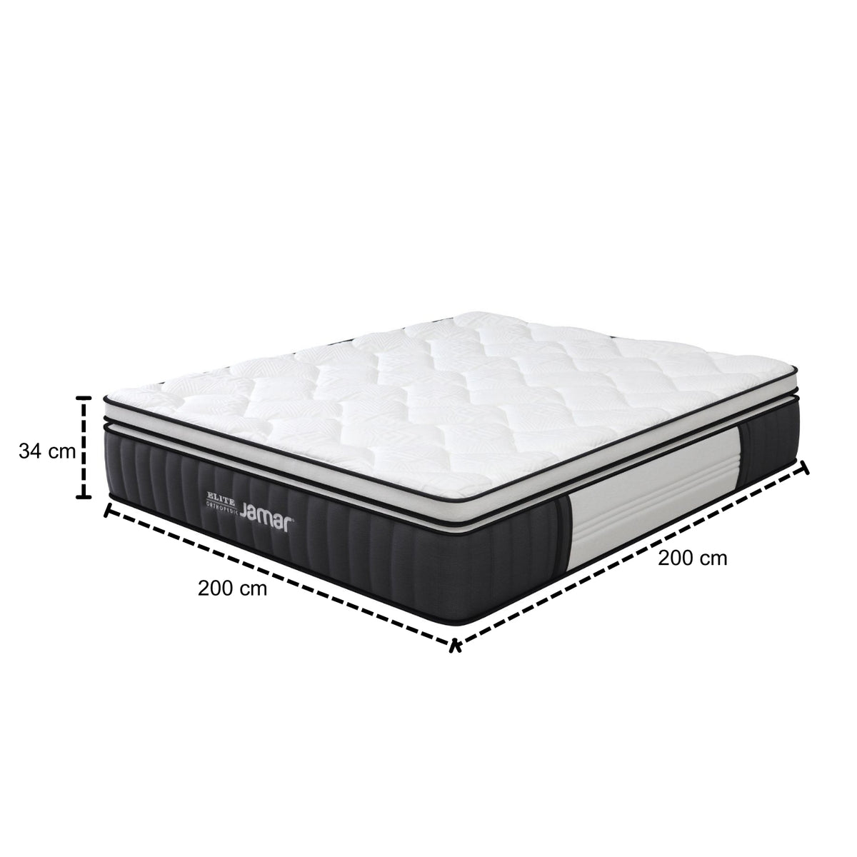 Colchon King 193X203X35 Elite