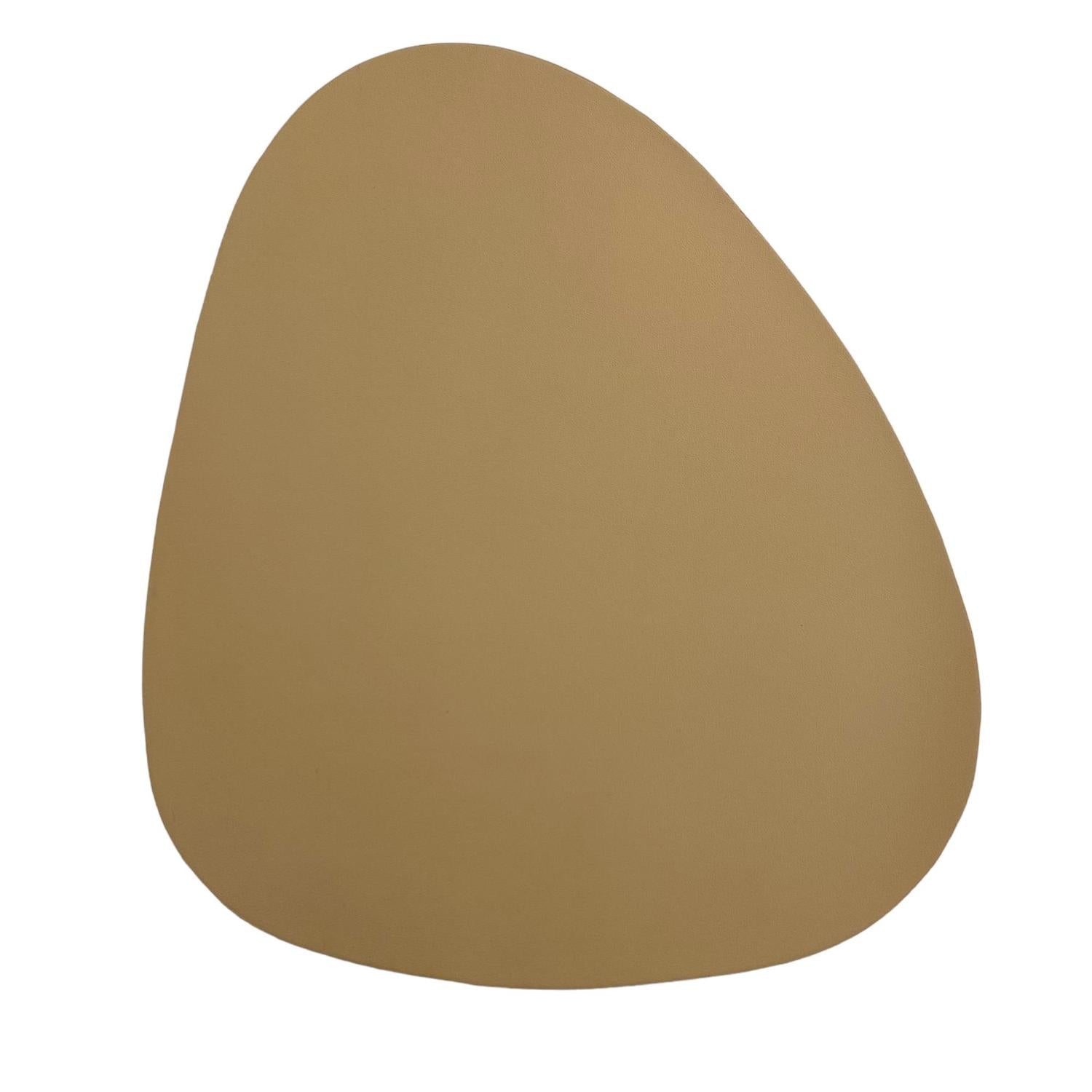 Individual 45X36.5X0,2 Beige Ovalado