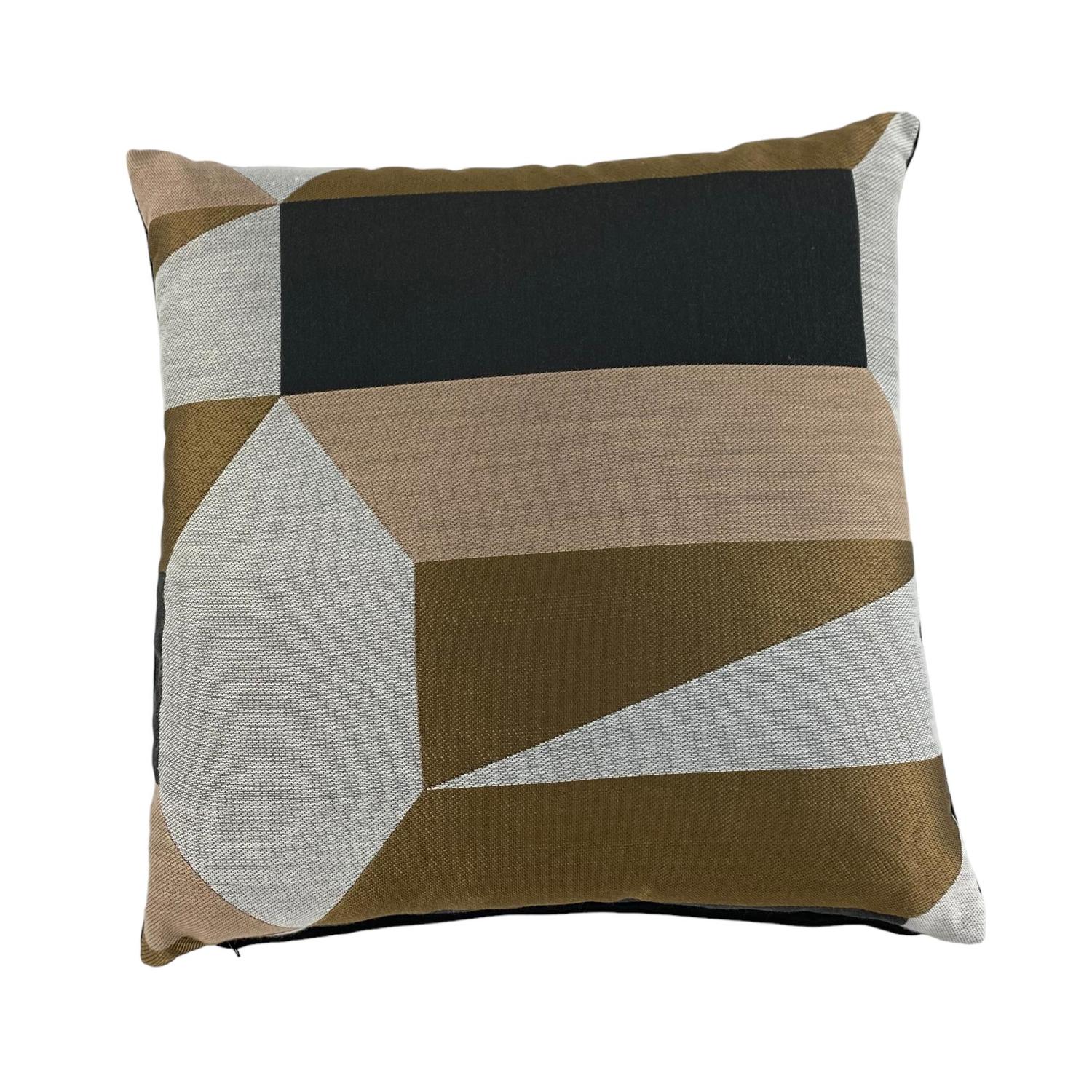 Cojin 45X45X14.5 Choco, Gris Geo  450G