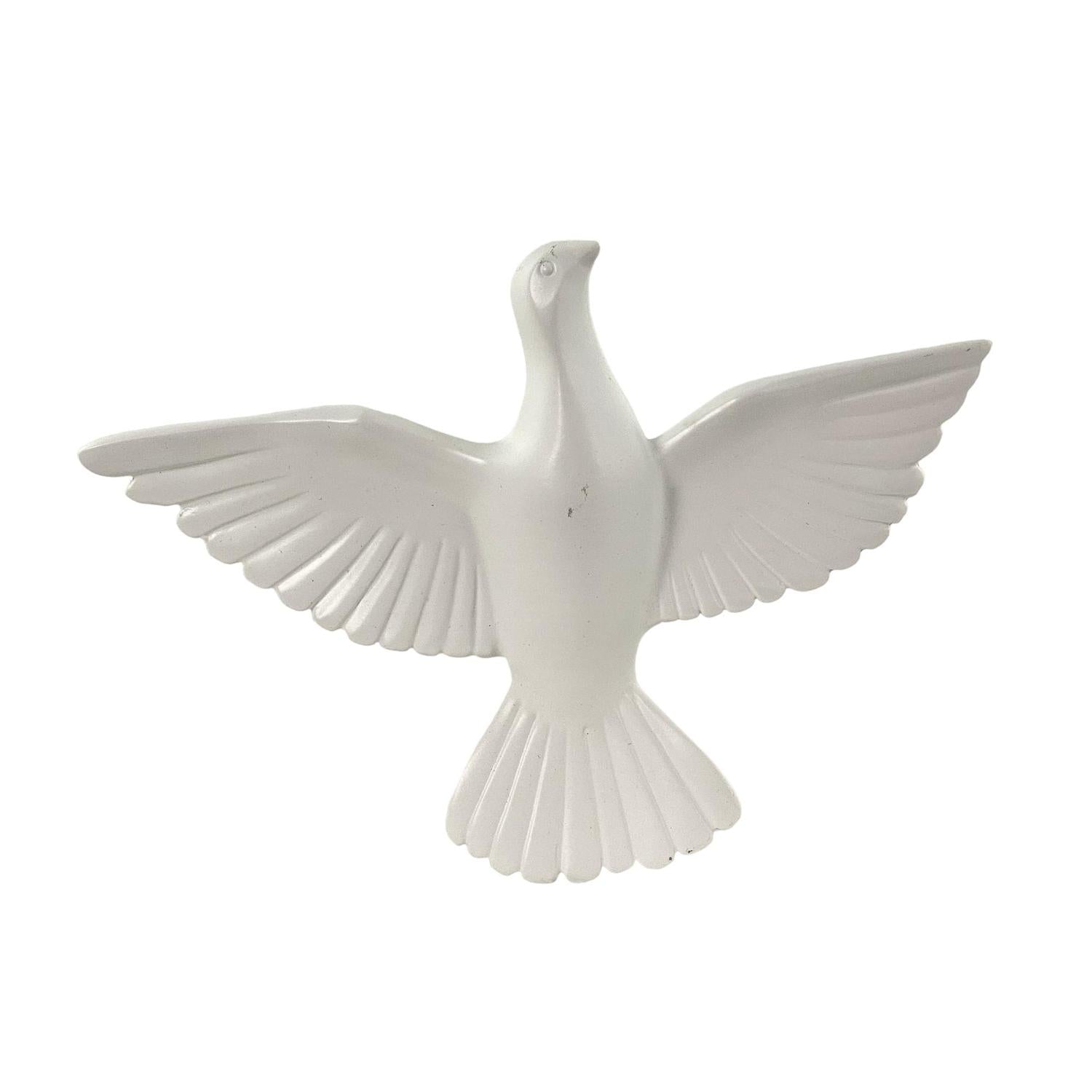 Figura 23X16X3 Blanc Paloma Alas Abier