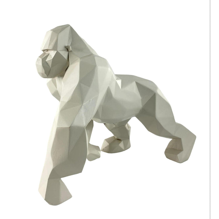 Figura 31.5X16.5X24 Blanco  Gorila