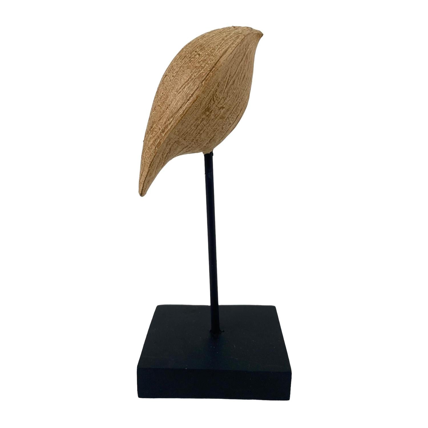 Figura 6.5X7.4X18.3 Madera Ave Pequeño
