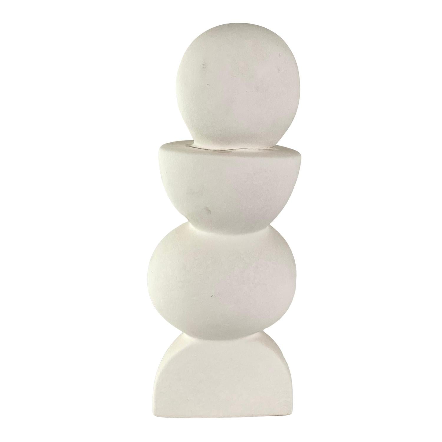 Figura 15X12X39 Abst Blancas