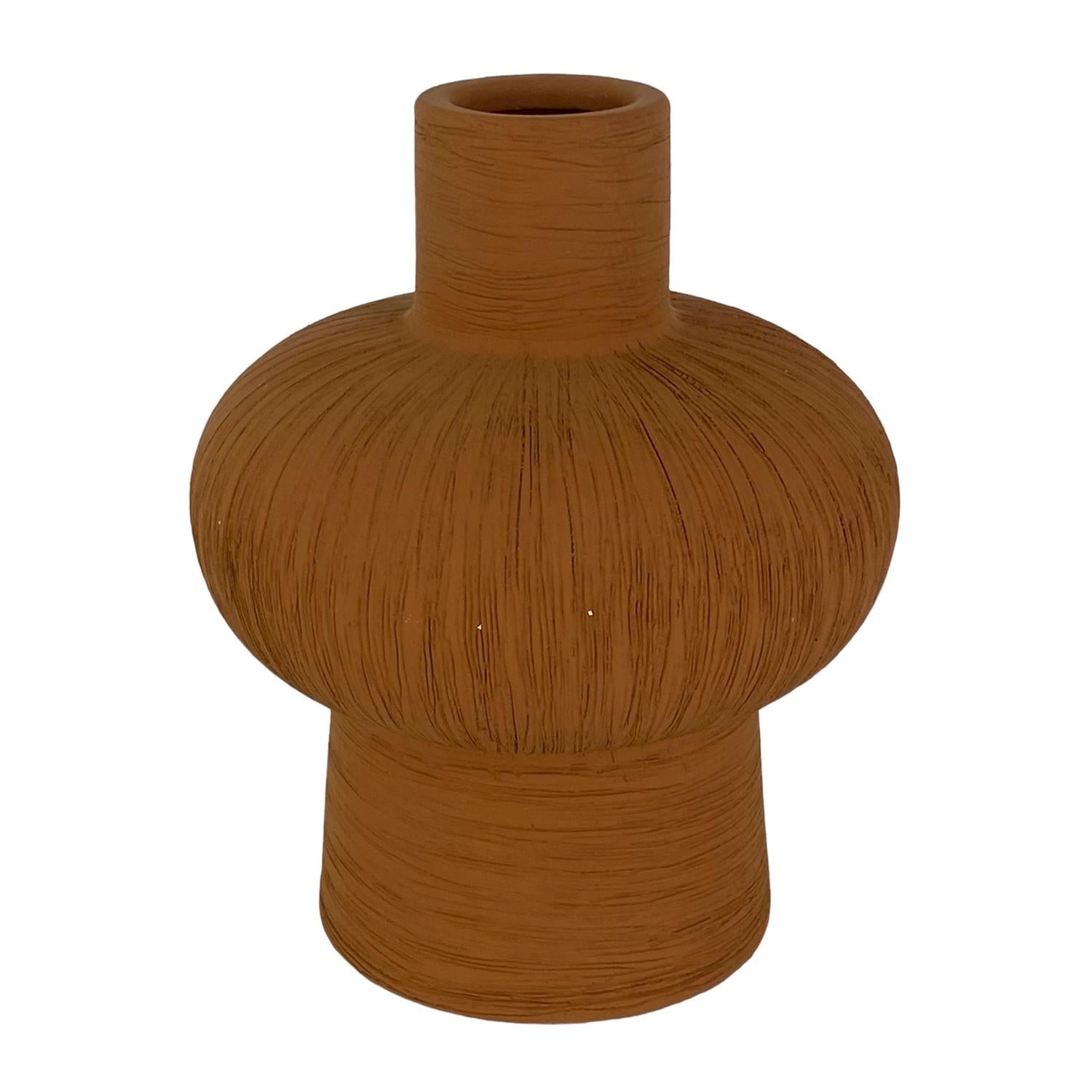 Jarron 13.5X13.5X16.5 Terracota
