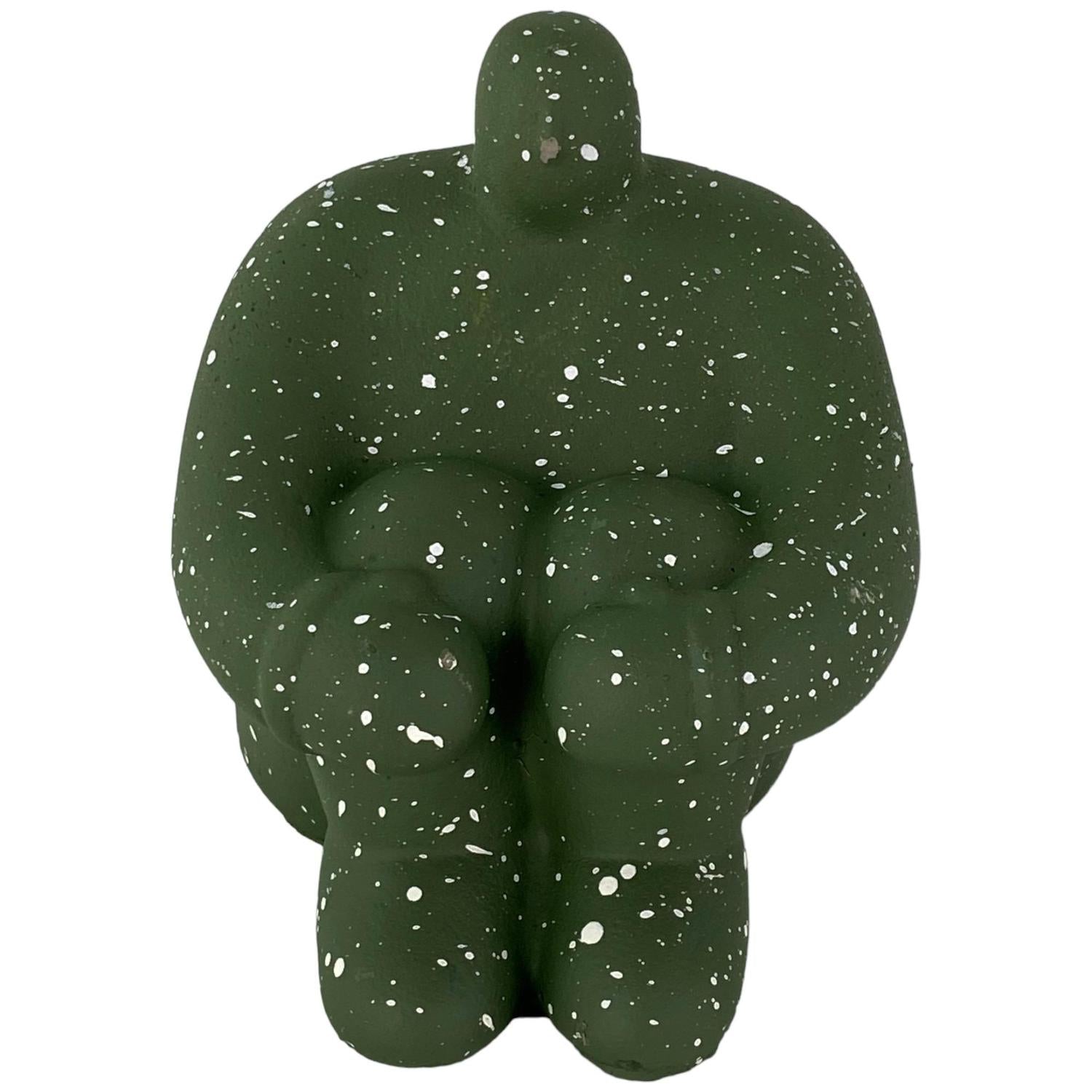 Figura 13X12.5X12.5 Verde  Abst Homb Peq