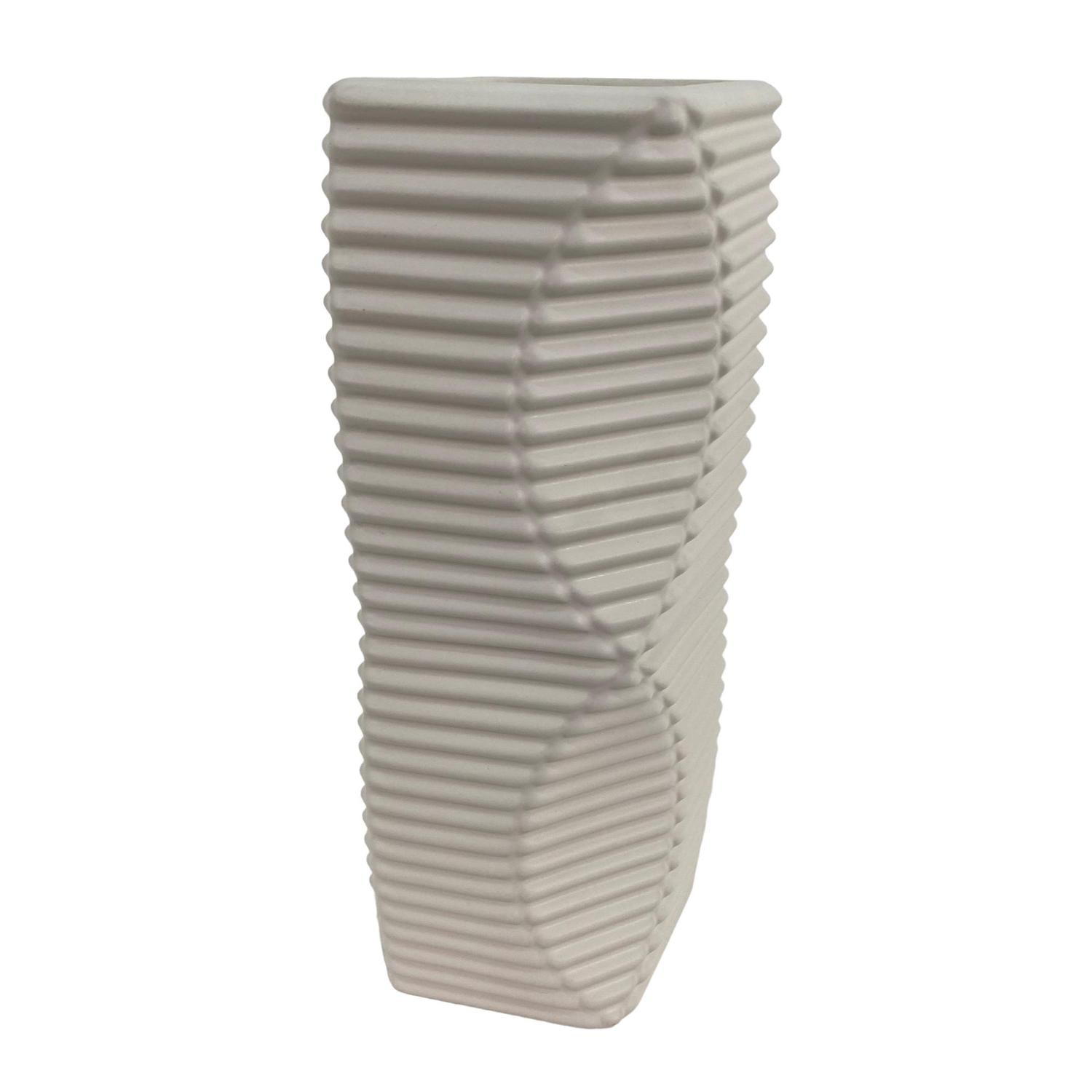 Jarron 16.2X12X36 Greige Grabado