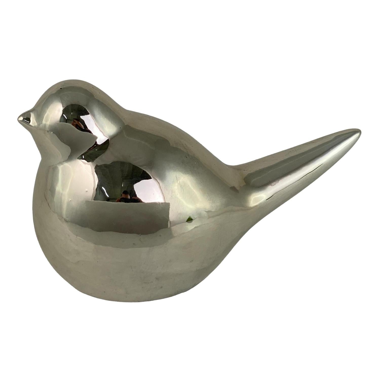 Figura 16.5X8.3X10 Plata Ave Pequeño