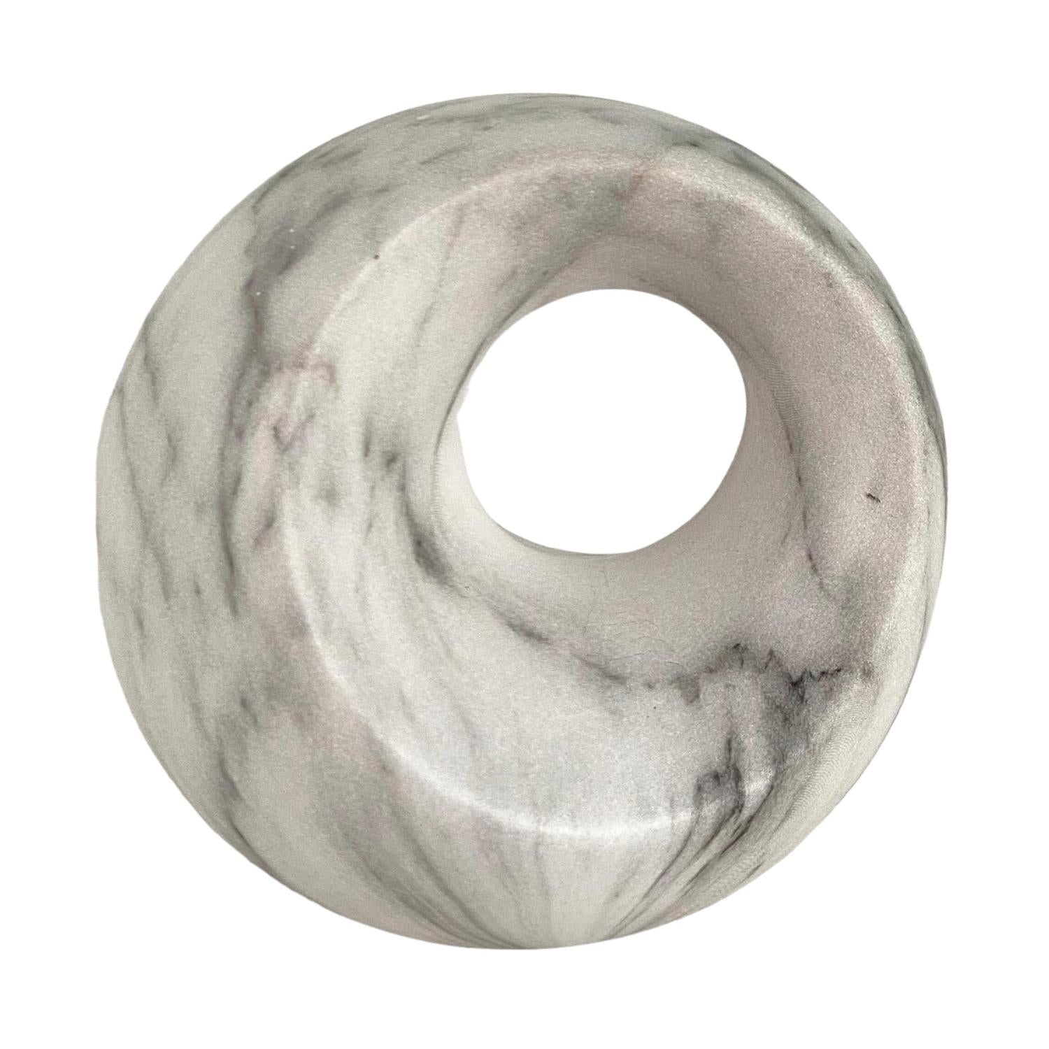 Figura 16X15X15.5 Marmol Abst Circ Gra