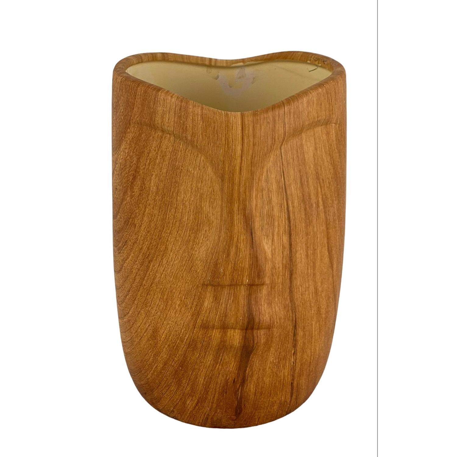 Jarron 14X14X21 Madera Cara Peque