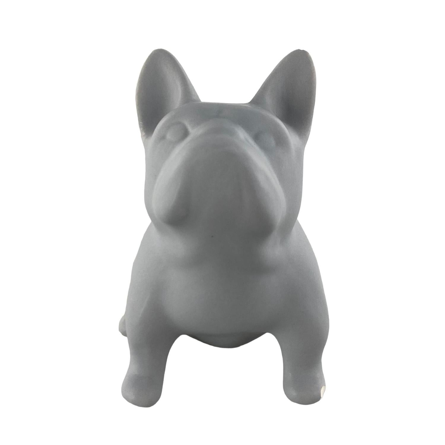 Figura 8X8.5X11 Blanco Perro  Mate Peq