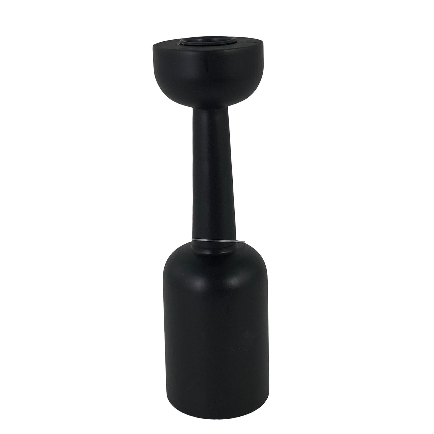 Candelabro 5X5X18 Negro