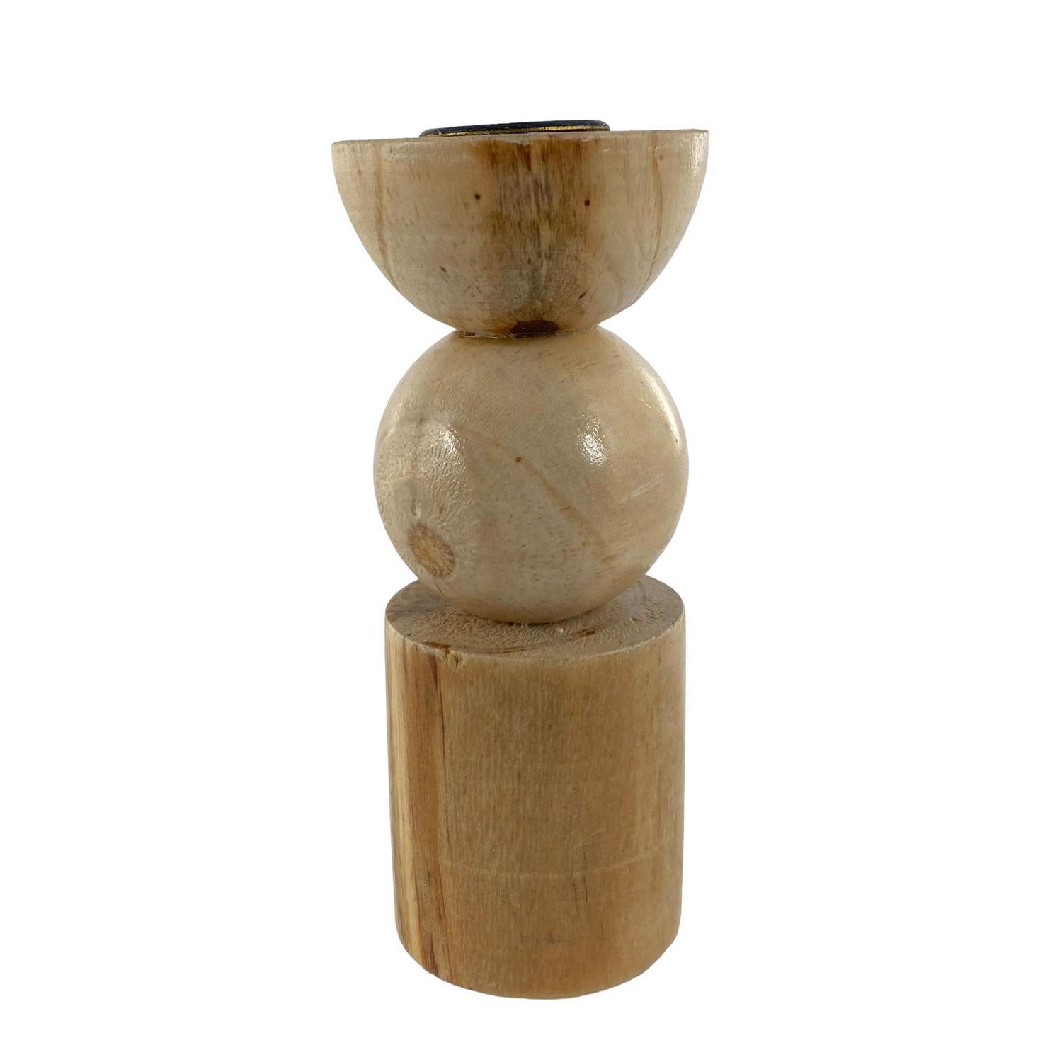 Candelabro 5X5X12.5 Madera