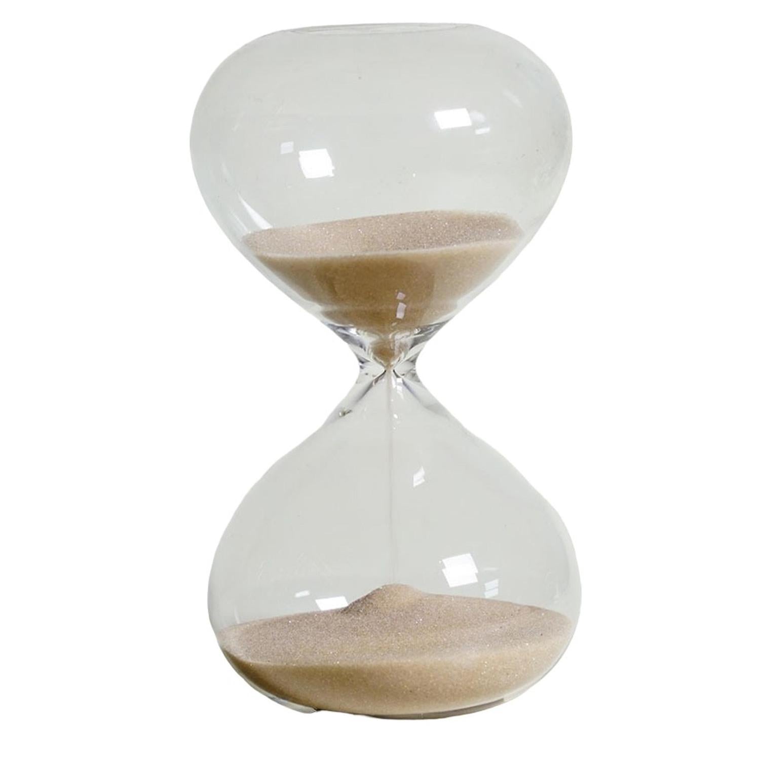 Reloj De Mesa  7.6X7.6X14 Beige Ovalos