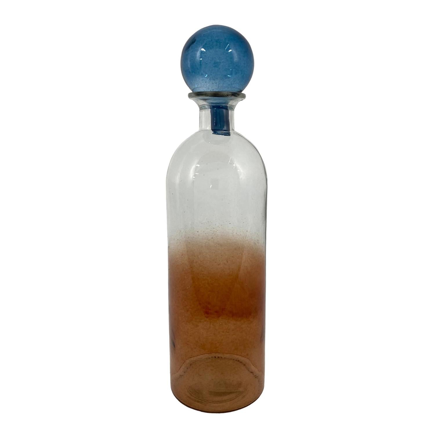 Figura 9X9X32 Choco/Azul Botella