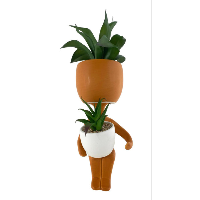 Maceta 9.5X9.5X36 Terracota Cuerpec Pote