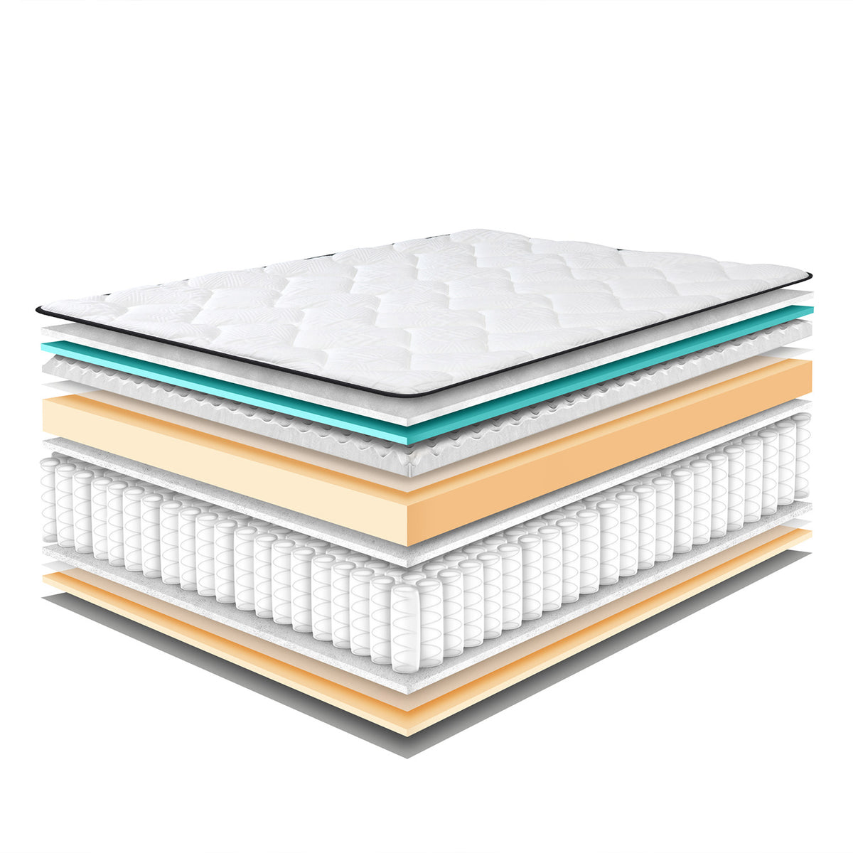 Colchon King 193X203X35 Elite