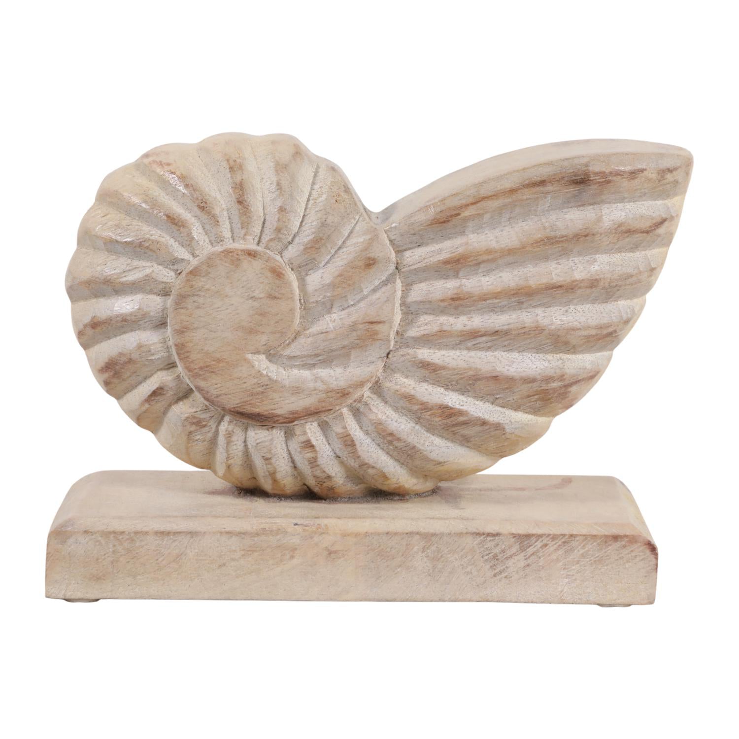 Figura 15X20X8 Beige Concha Marino Lv261