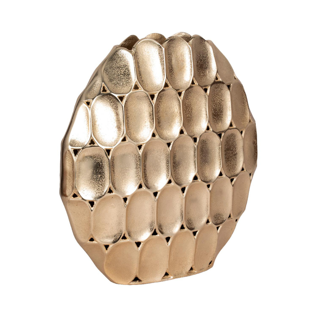 Jarron 43X43X11 Dorado Valencia Lv261