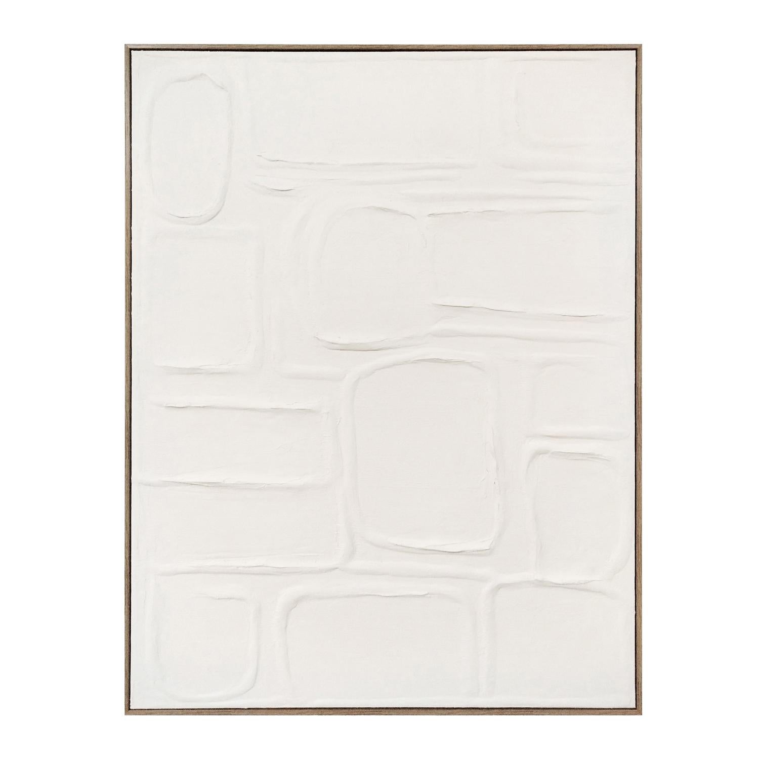 Cuadro 3X61X91 Blanco Serenity Lv261
